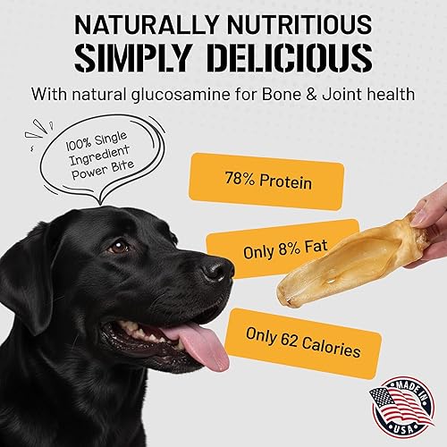 Miniatura 2 de Dog Chits Orejas de cordero para perros  Golosinas para perros de oreja de cordero horneadas 100% naturales  Sin granos, con alto contenido de