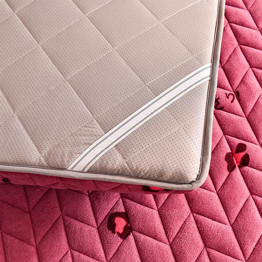Japanse opvouwbare matras dubbele futon vloermat, zachte
