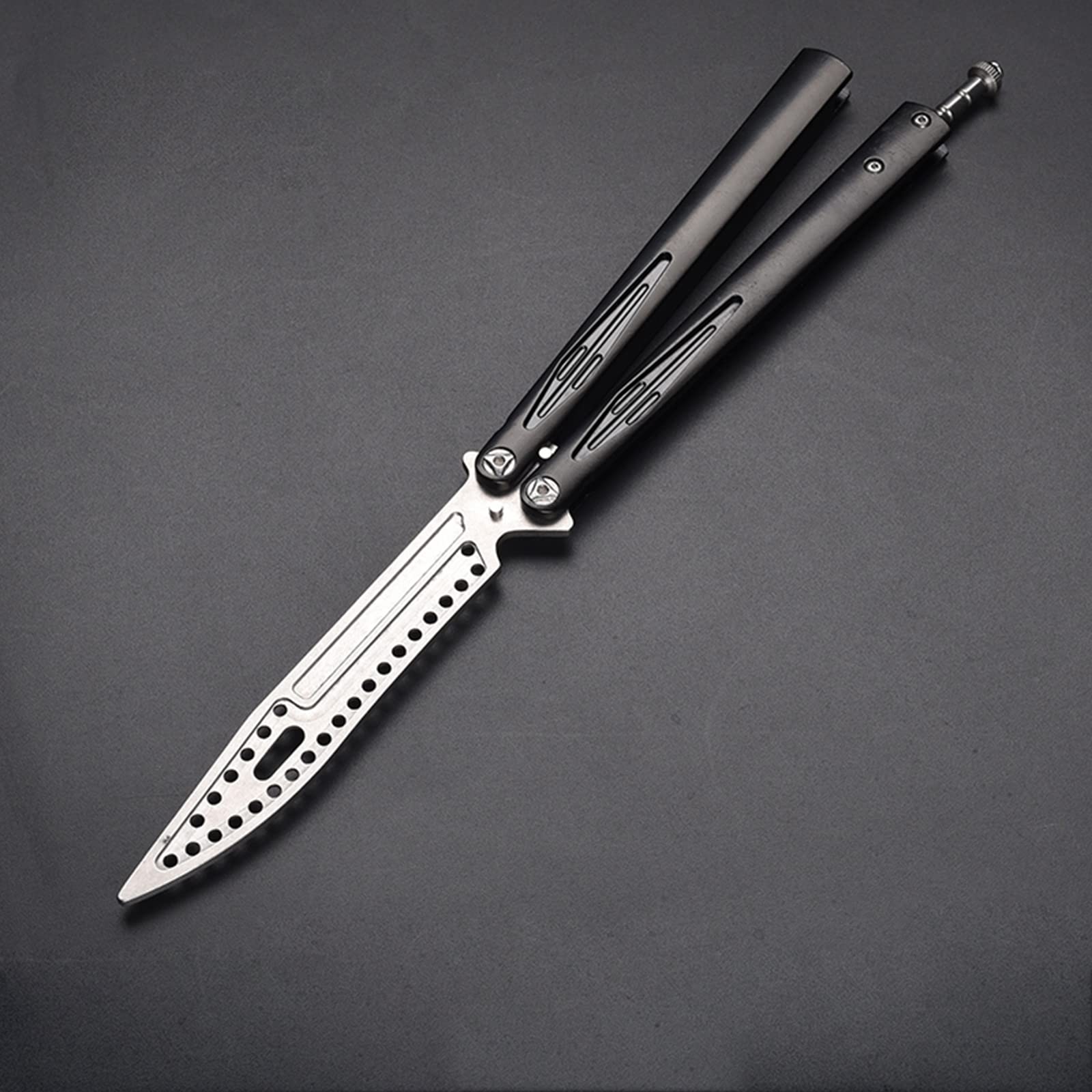 Amazon.co.jp: バタフライナイフ 練習用 精密ネジ 調整レンチ付き