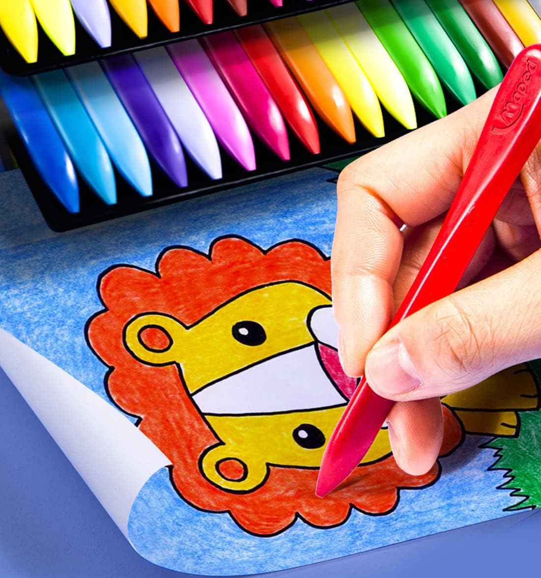 BBRATS Grip Crayon Set - Pack of 36 (Assorted)