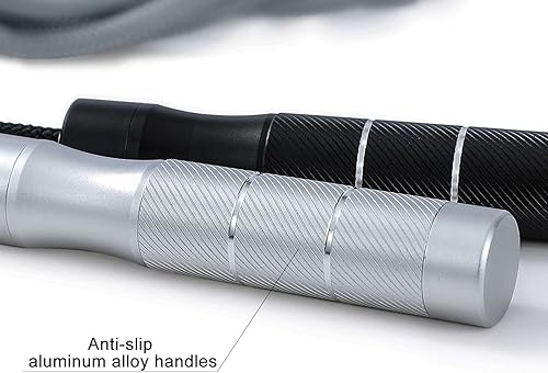 Miniatura 2 de Cuerda de saltar con peso para mujeres y hombres, cuerda de saltar sin enredos de 1 libra para entrenamiento de Muay Thai, entrenamiento de