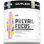 Prevail Pre Workout Powder with Nootropics: Pre Workout for Men and Women, Cutting Edge Energy and Focus Supplement with L Citrulline, Alpha GPC, L Tyrosine | Cotton Candy Grape, 40 Scoops