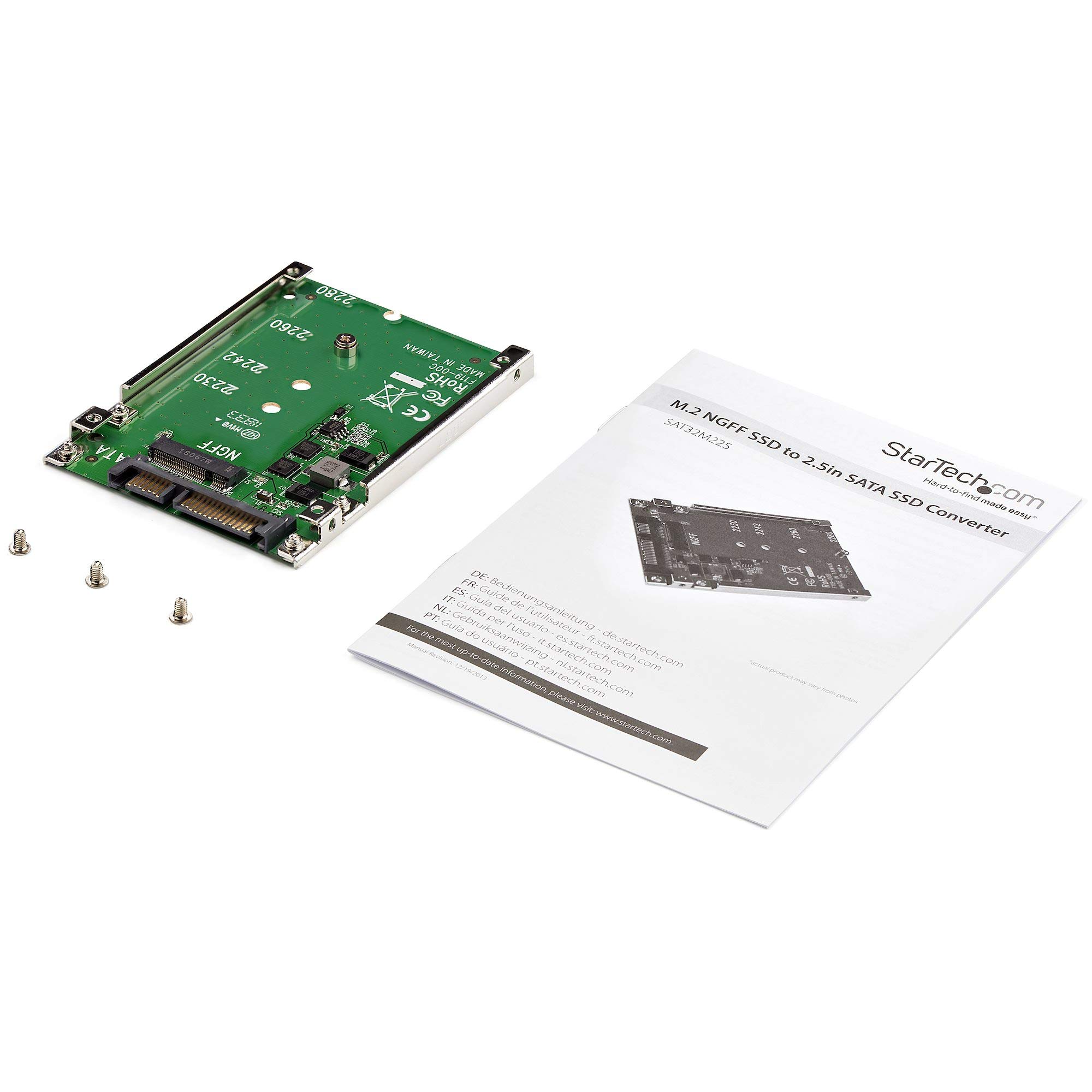 Amazon.co.jp: StarTech.com M.2 SSDを高さ7mm 2.5インチ SATA 6GBPS