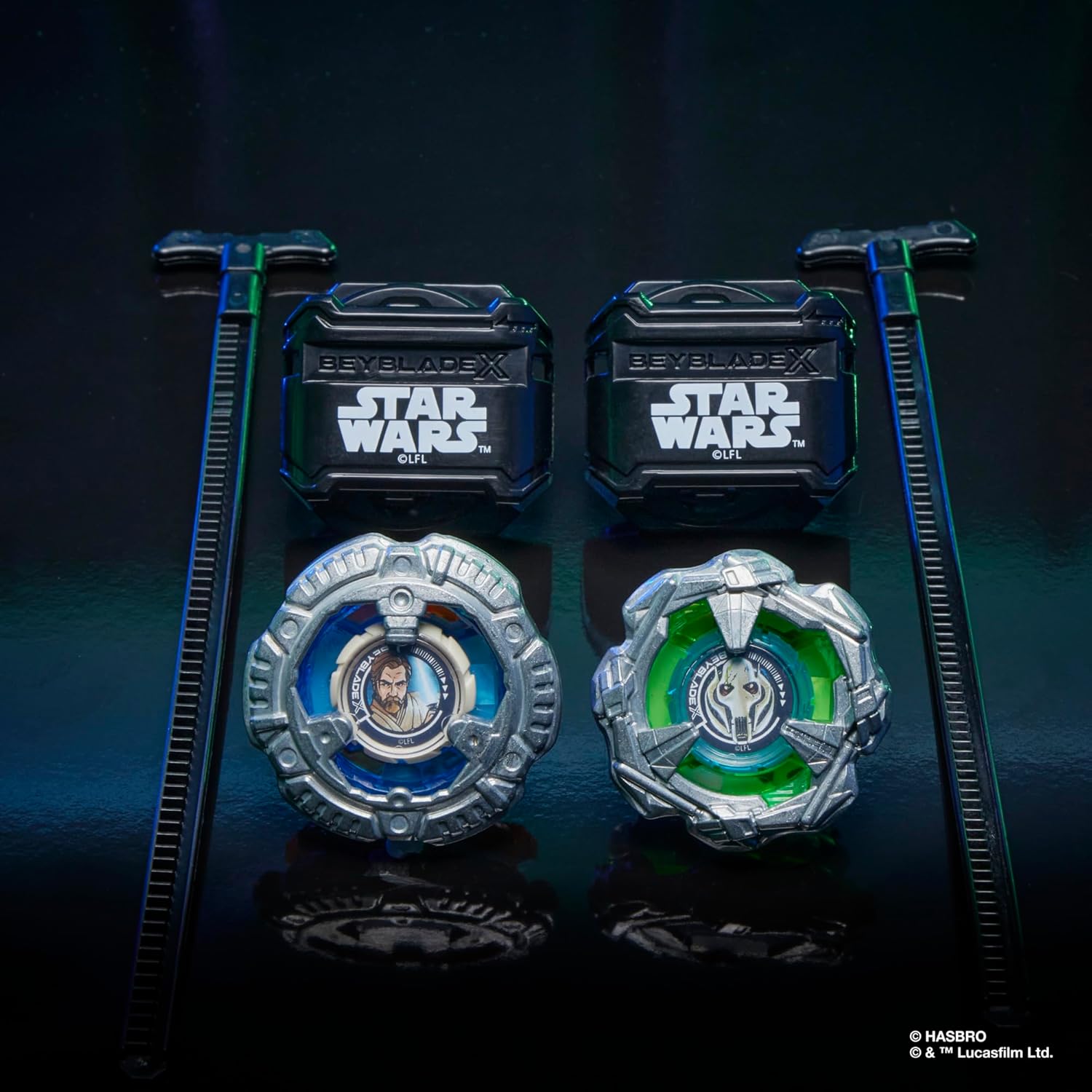 Beyblade X and Star Wars Collaboration, OBI-Wan Kenobi 4-60P Vs General Grievous 3-80HN