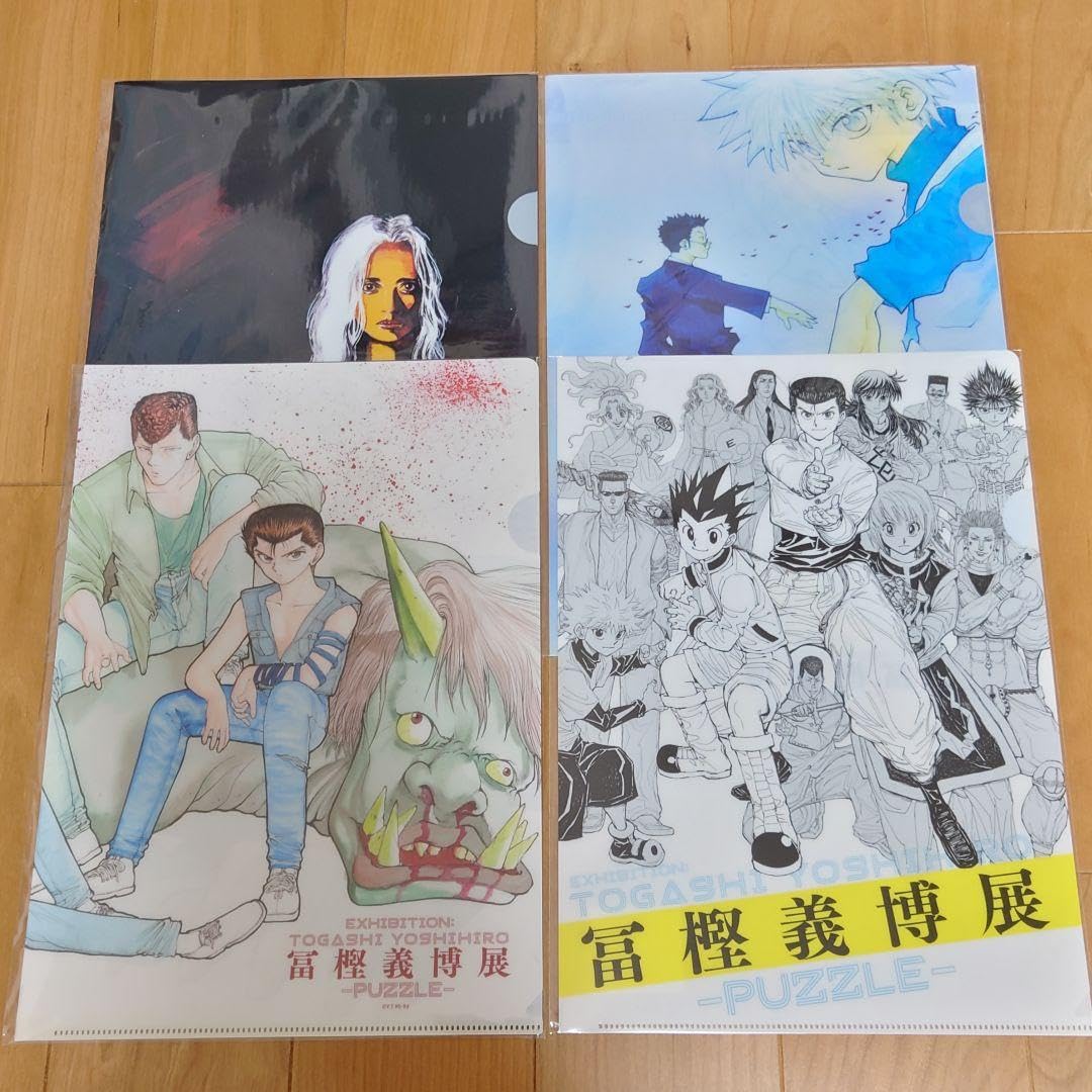 Amazon.co.jp: 冨樫義博展 hunter×hunter レベルe クリアファイル