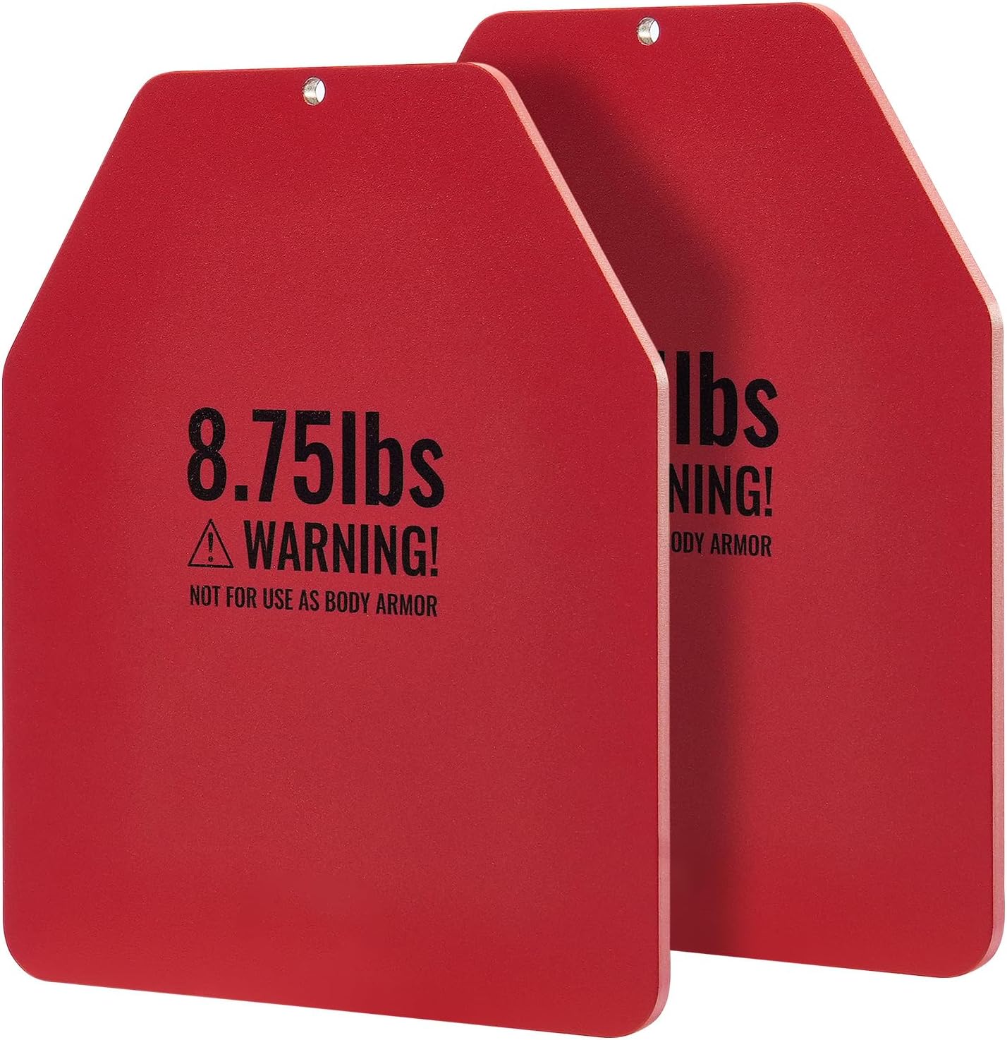 Happybuy Weight Vest Plates, 8.75 LB Pairs, Premium Steel Weighted plates, Contoured Ergonomic Fit – WODs, Additional Weight for Weight Vests, for Strength Training, Fitness, Heavy Workouts