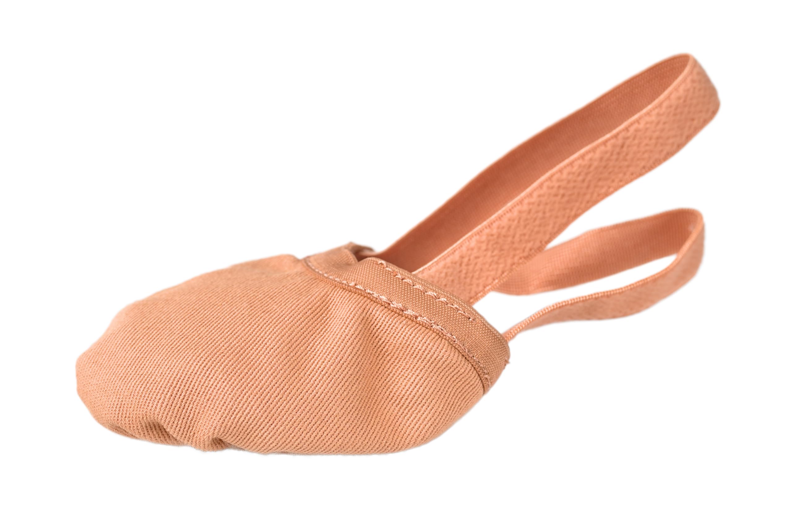 Wear Moi Impulse Turner Shoes for Ballet, Dance, Gymnastics, Tan, Stretch Canvas, Large (WMIMP2LTAN)
