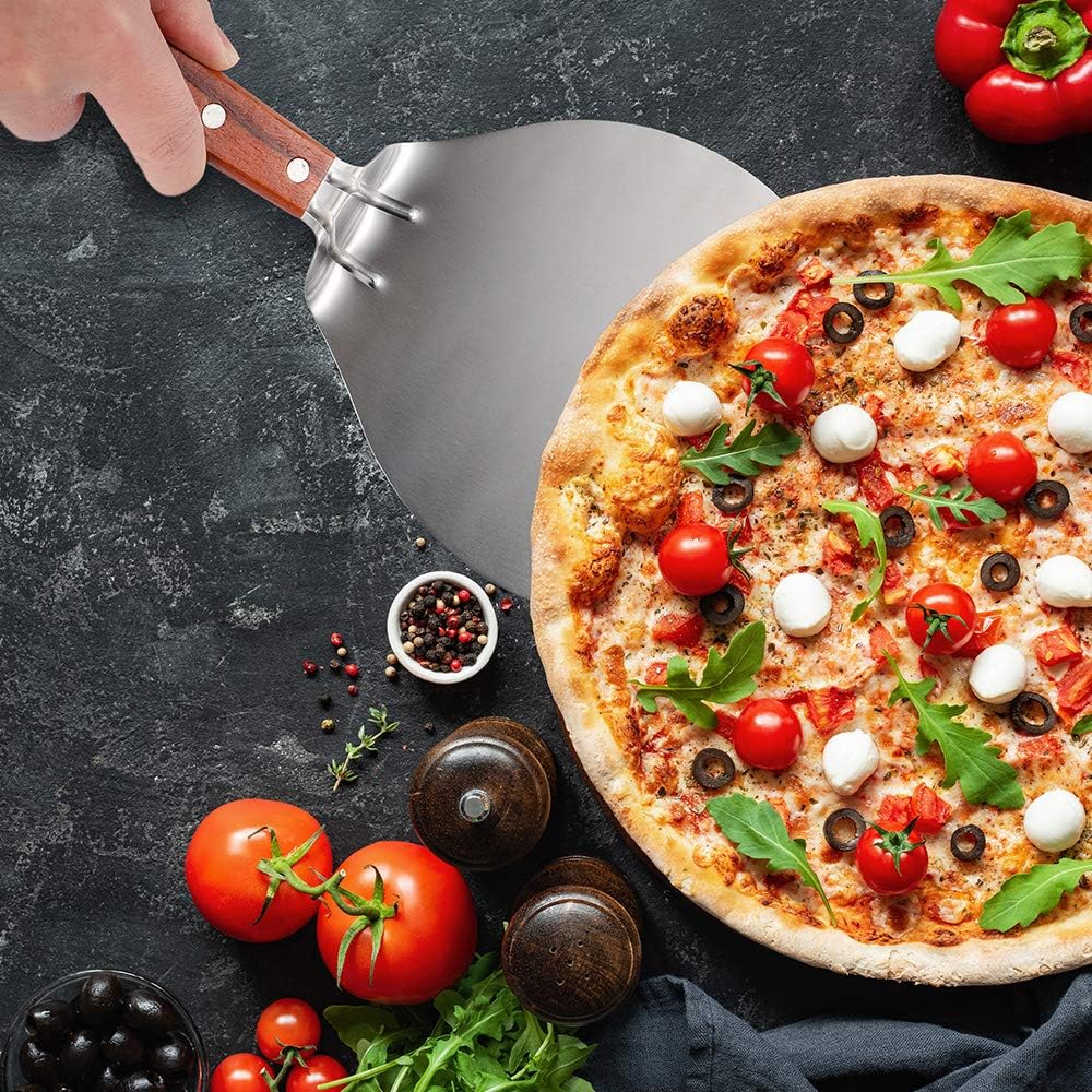 Stainless Steel Pizza Peel - 8 Inch -9 Stainless Steel Pizza Peel - 8 Inch -9