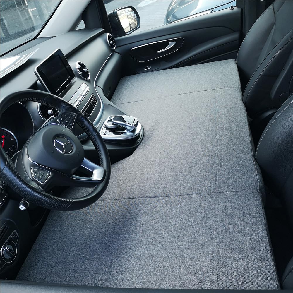 Colchón Plegable Cama Delantera Camper para Mercedes Clase V Color Gris (+2014)