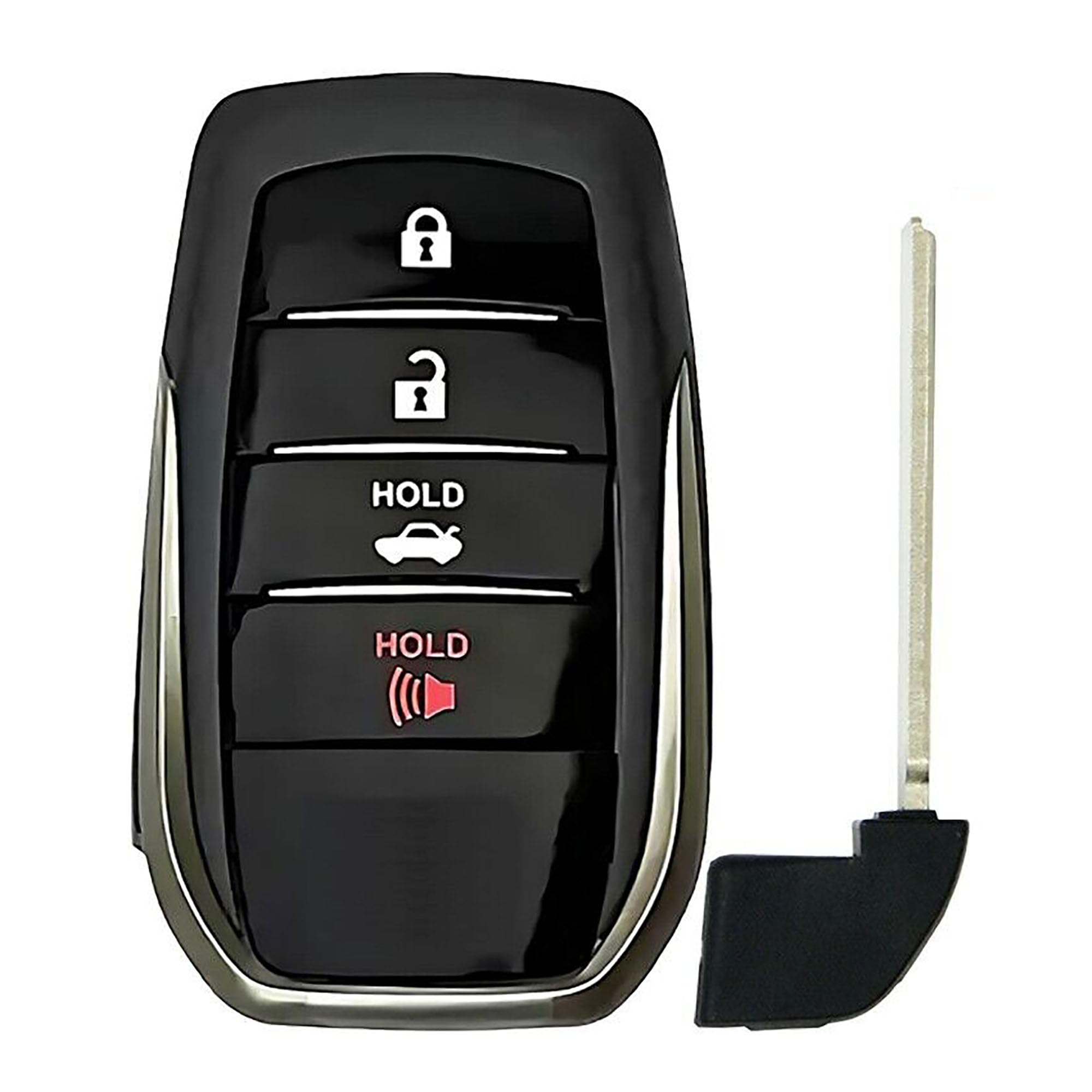 1 portachiavi di ricambio di alta qualità, compatibile con Toyota Mirai 2016-2020, MPN HYQ14FBA-N-02