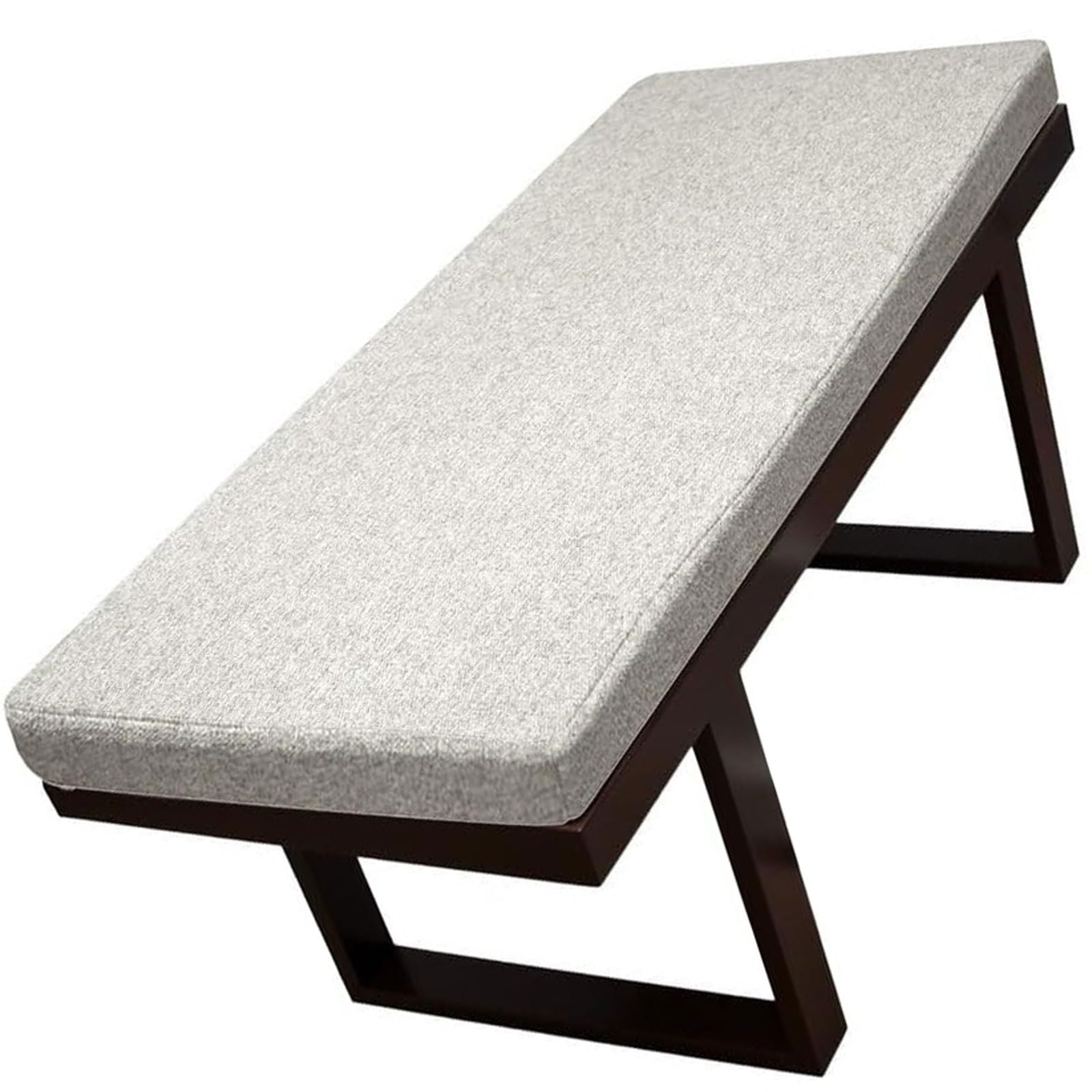 Panca antiscivolo di alta qualità per uso esterno/interno, dimensioni: 120 cm, 100 cm, 200 cm, 90 cm, 180 cm x 40 cm, 30 cm, 35 cm, perfetta per terrazze da giardino, sedie lunghe, altalene e portici