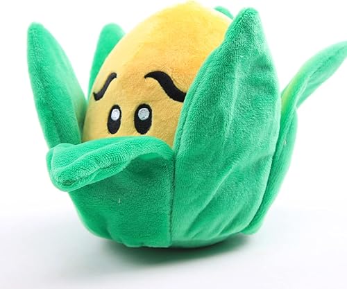 Miniatura 3 de Plantas de peluche de peluche, figuras de muñeca de peluche, regalo de cumpleaños para niños (maíz)