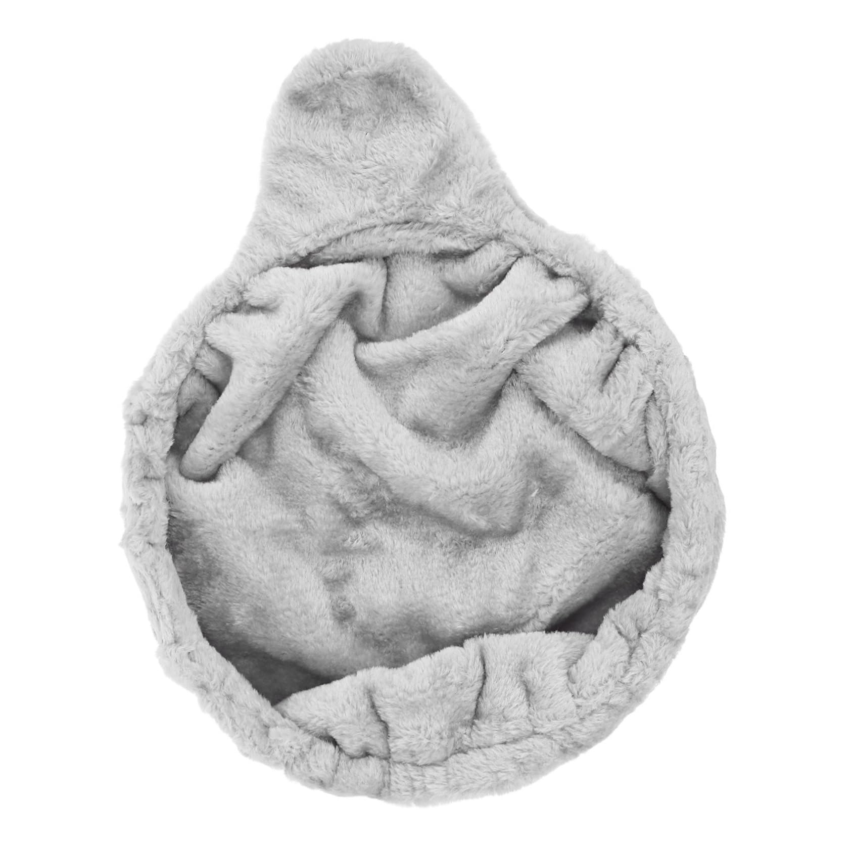 Hamac pour chat gris clair pour remplacer un nid suspendu usé d'arbre à chat