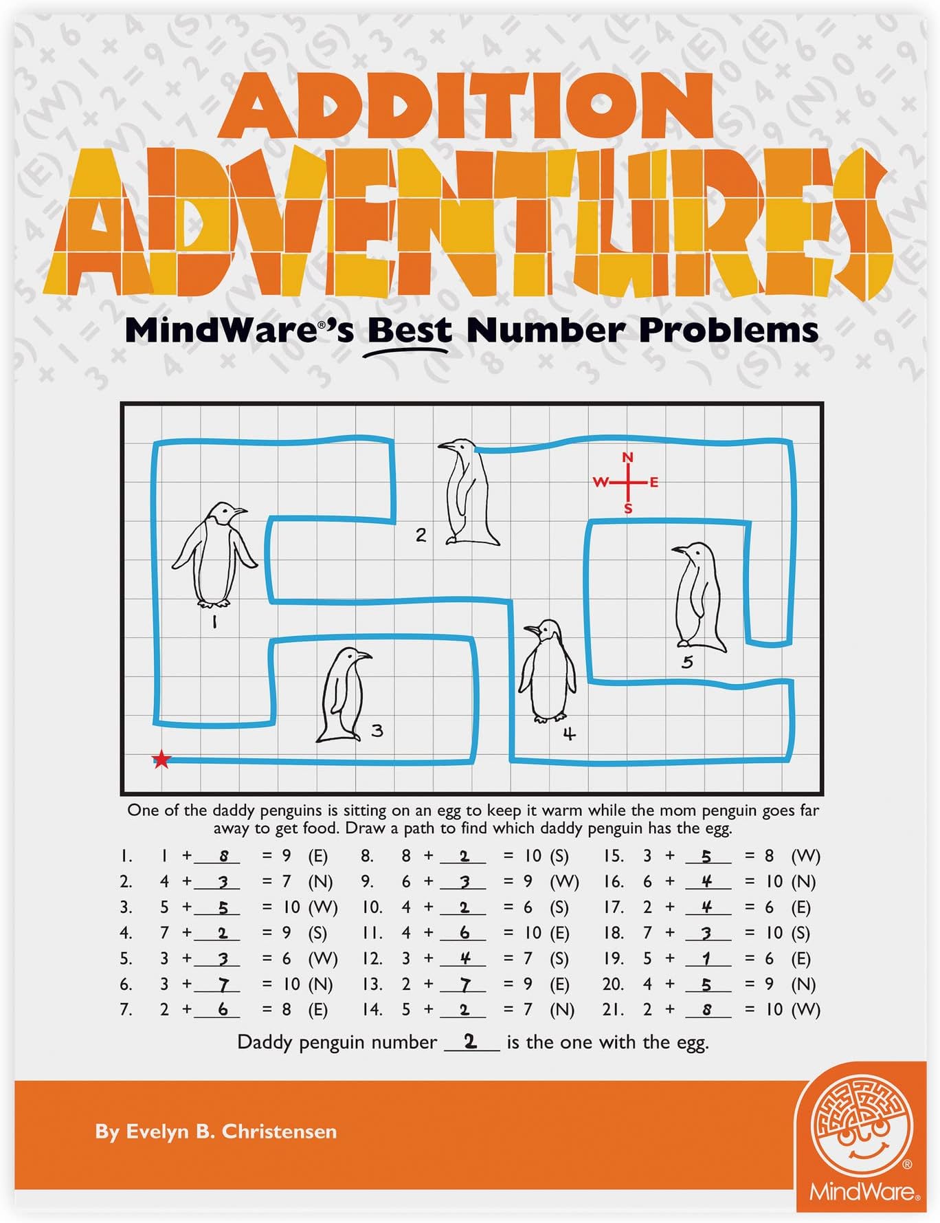 MindWare Addition Adventures by Evelyn B. Christensen (2003) Paperback