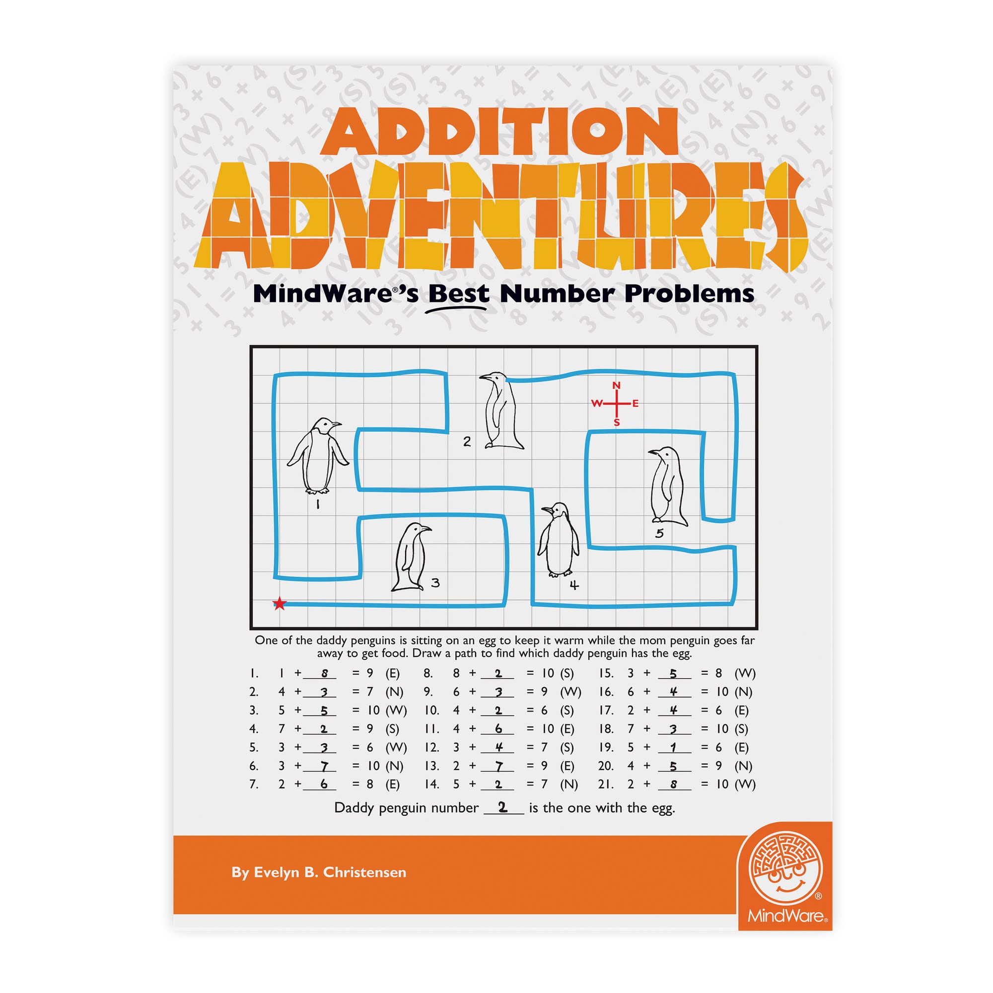 MindWare Addition Adventures by Evelyn B. Christensen (2003) Paperback