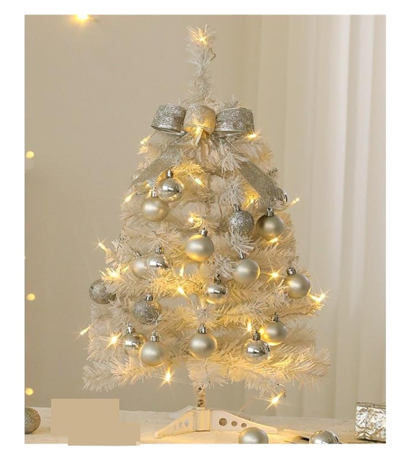 Mini árbol de Navidad Artificial preiluminado con Luces árbol de Navidad