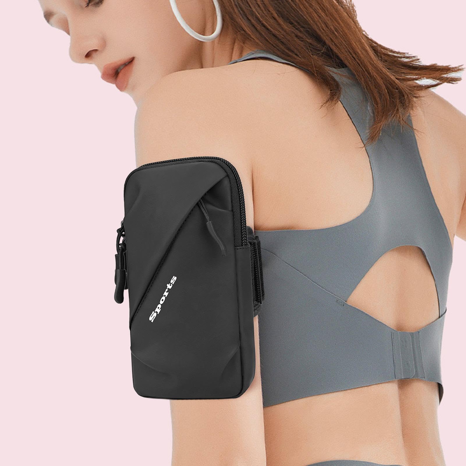 Razobws Porta Telefono Corsa Con Borsa Per Auricolari, Porta - Foto 6