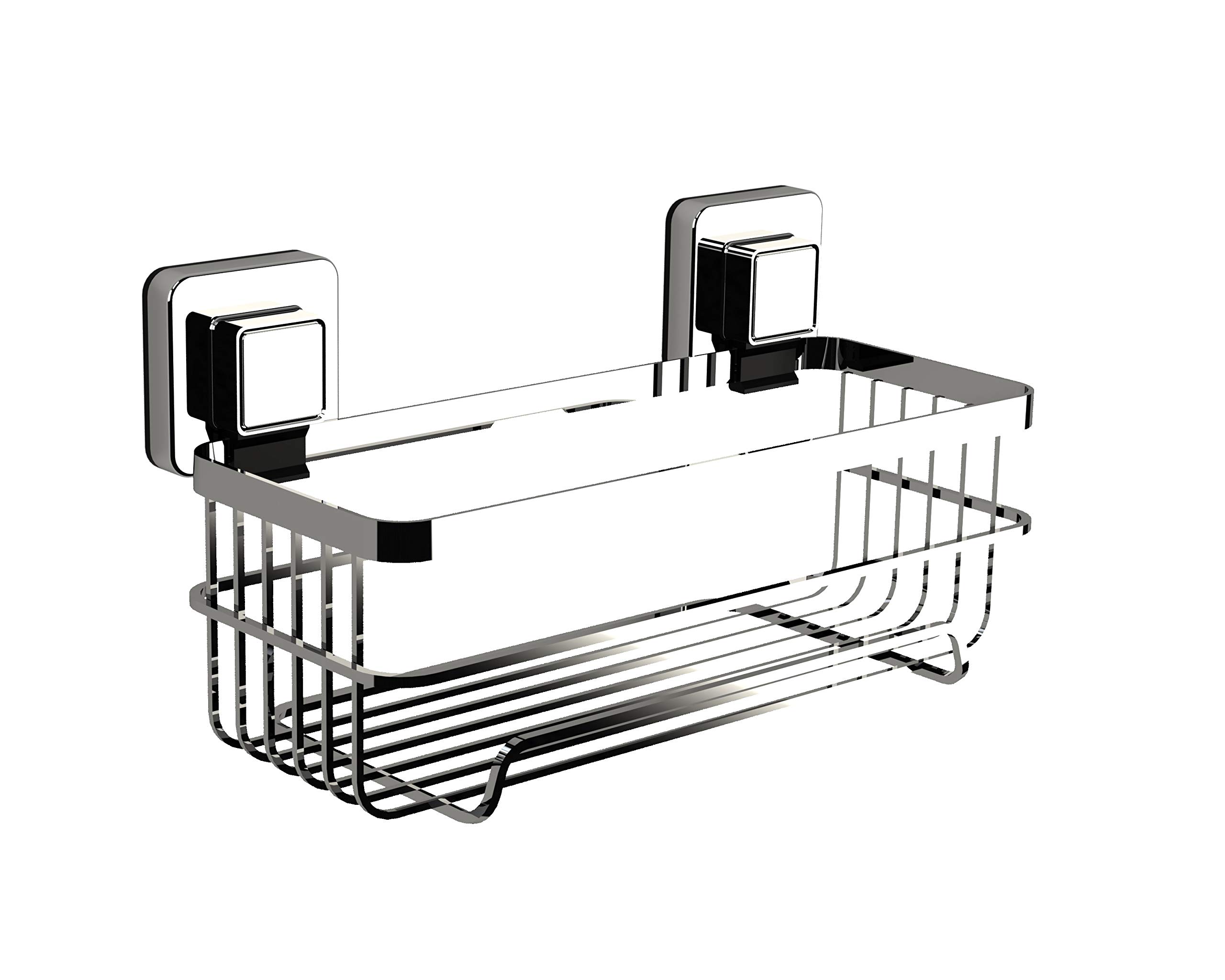 Showerdrape Red Pushloc Bottle Basket