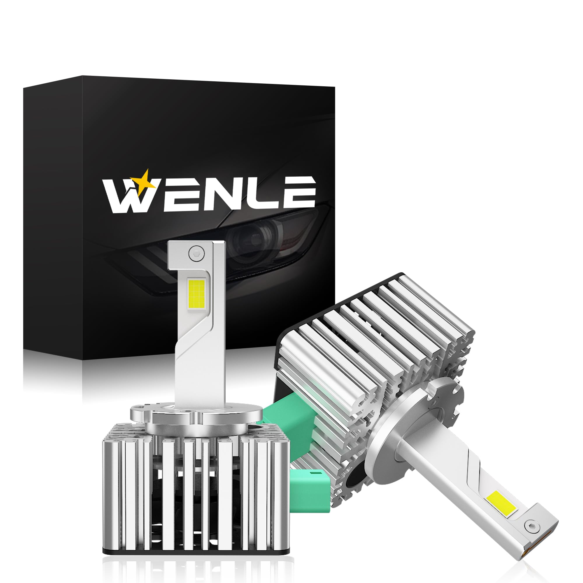 Amazon | WENLE 新規 HIDを超えるLED ! D3S LEDヘッドライト LEDバルブ 
