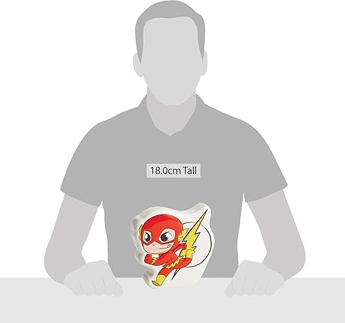 Miniatura 4 de Enesco DC Comics Superfriends The Flash - Banco de monedas, 7.48 pulgadas, multicolor