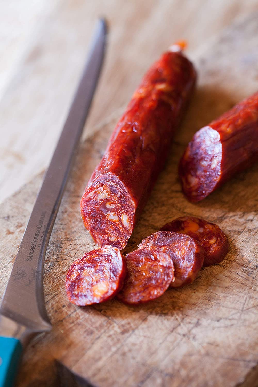 Sanchez Romero Carvajal Chorizo Vela 100% Ibérico de Bellota 200g
