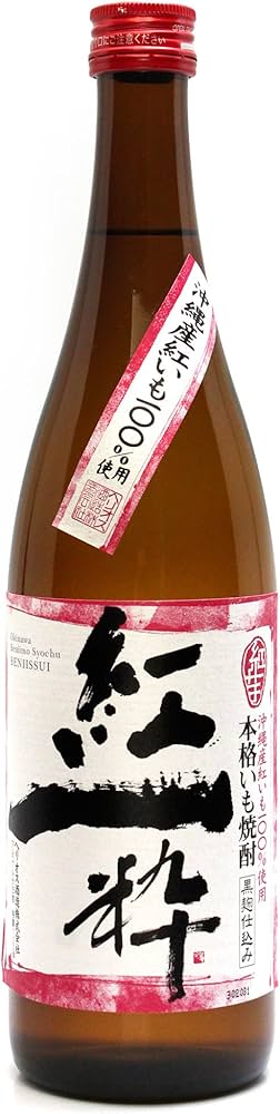 Amazon.co.jp: ヘリオス酒造 紅一粋 [ 焼酎 25度 沖縄県 720ml