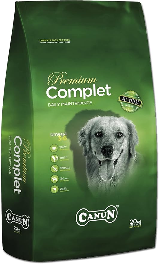 Pienso para Perros Canun Complet Daily Maintenance 20 kg Rico en Pollo para Todas las Razas y Tamaños