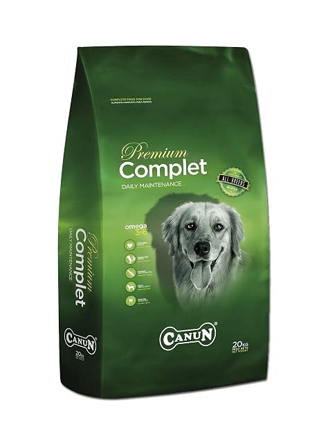 Pienso para Perros para Todas Las Razas y tamaños Rico en Pollo Alimento seco para Perros 20 kg Canun Complet…