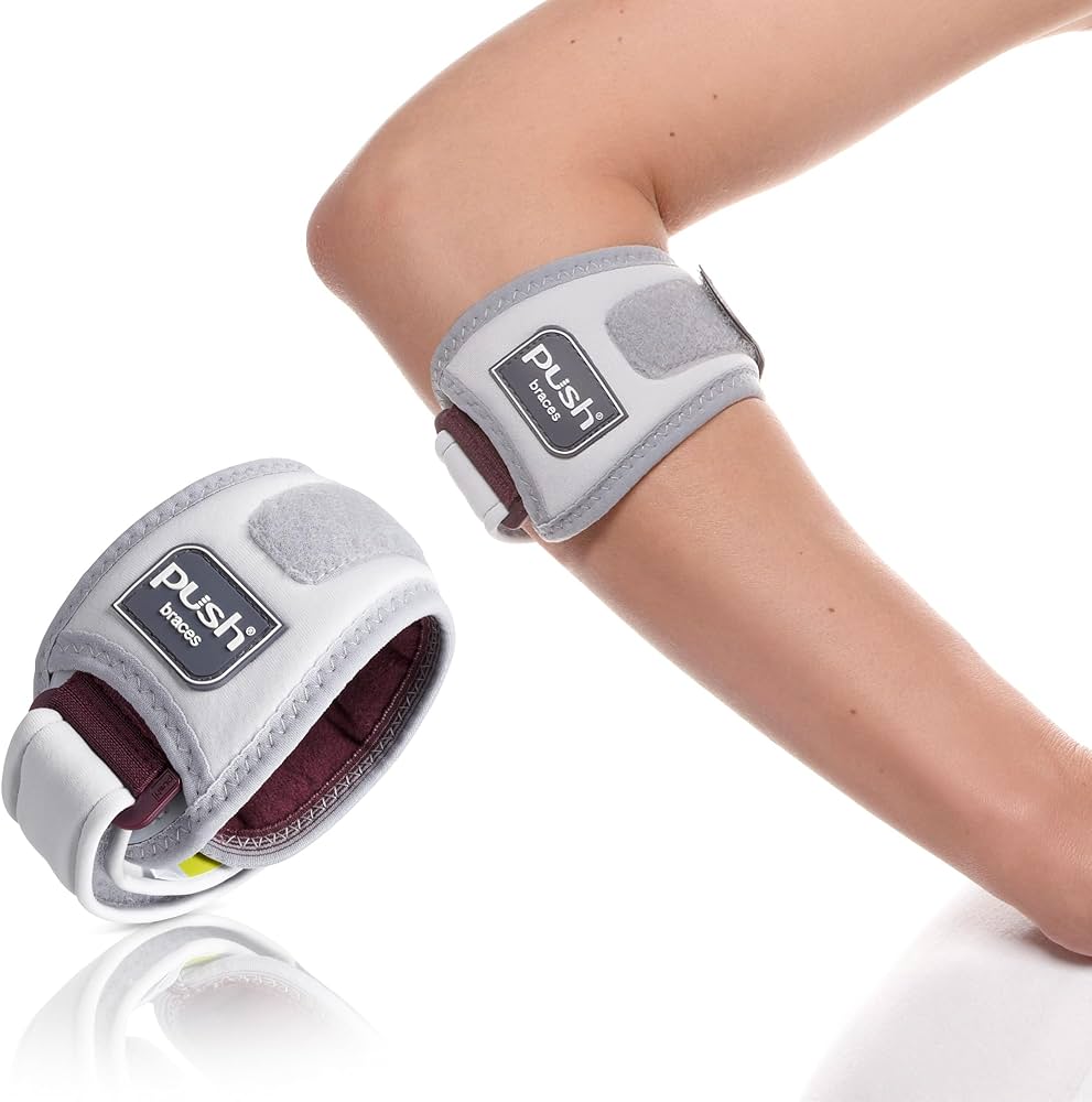 push ひじ用サポーター med Brace Epi ゴルフ 肘サポーター