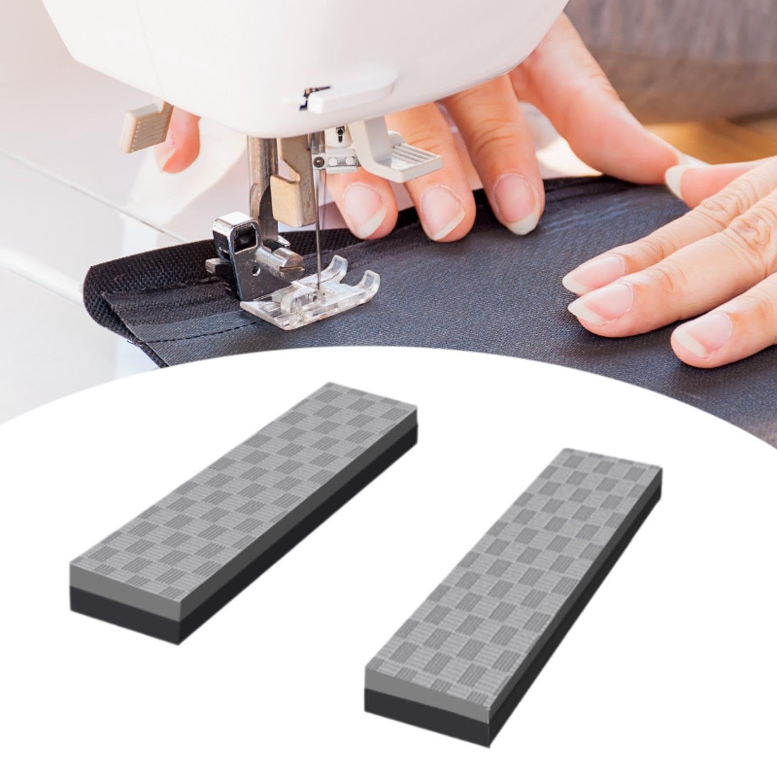 rockible 2 Alfombrillas antivibración para máquina de Coser, para el Cuidado del Suelo, a Prueba de Golpes, Antideslizantes, insonorizadas y silenciosas, de, Negro Gris 4cm