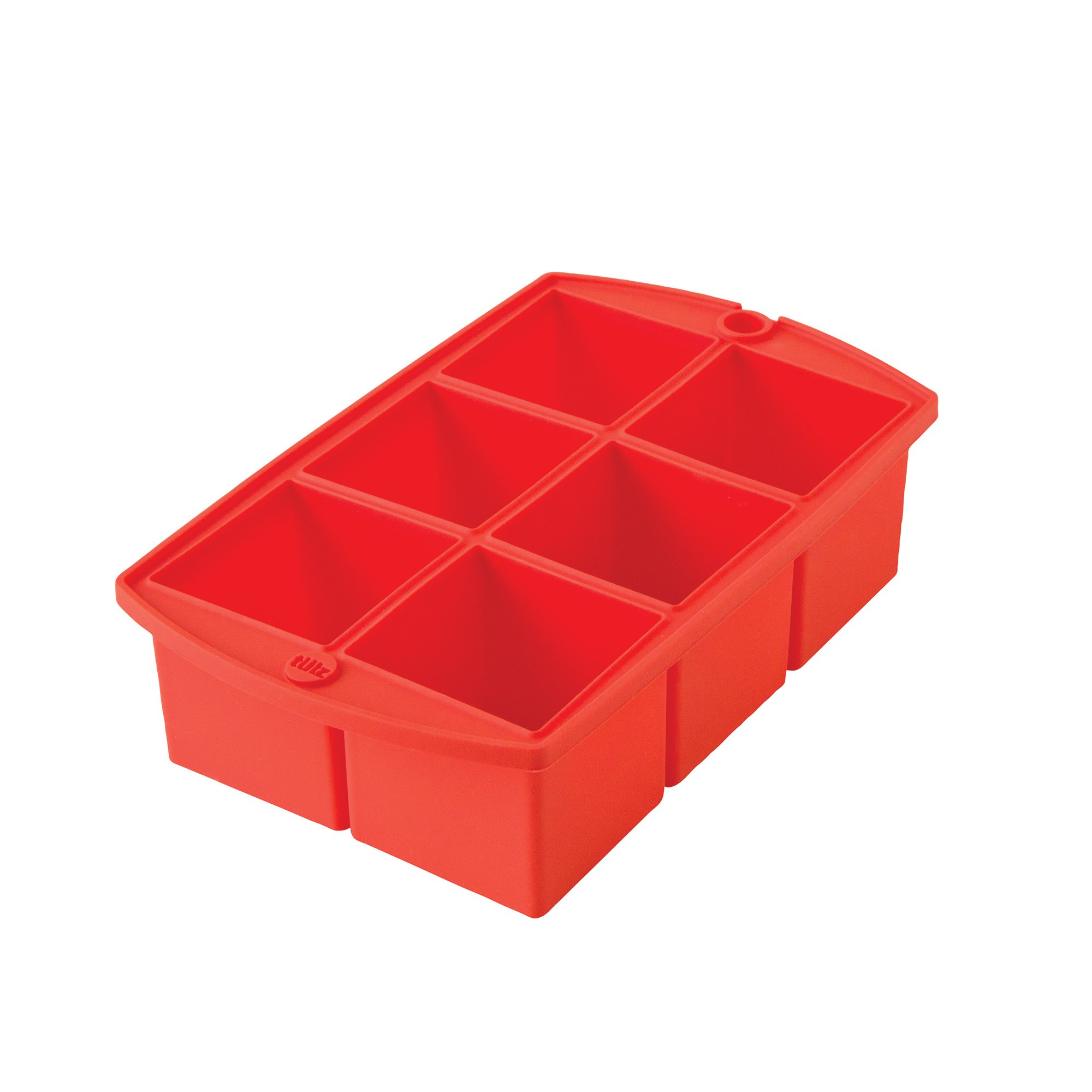 Tulz 37095 Mega Ice Block Tray, Silicone, Ruby
