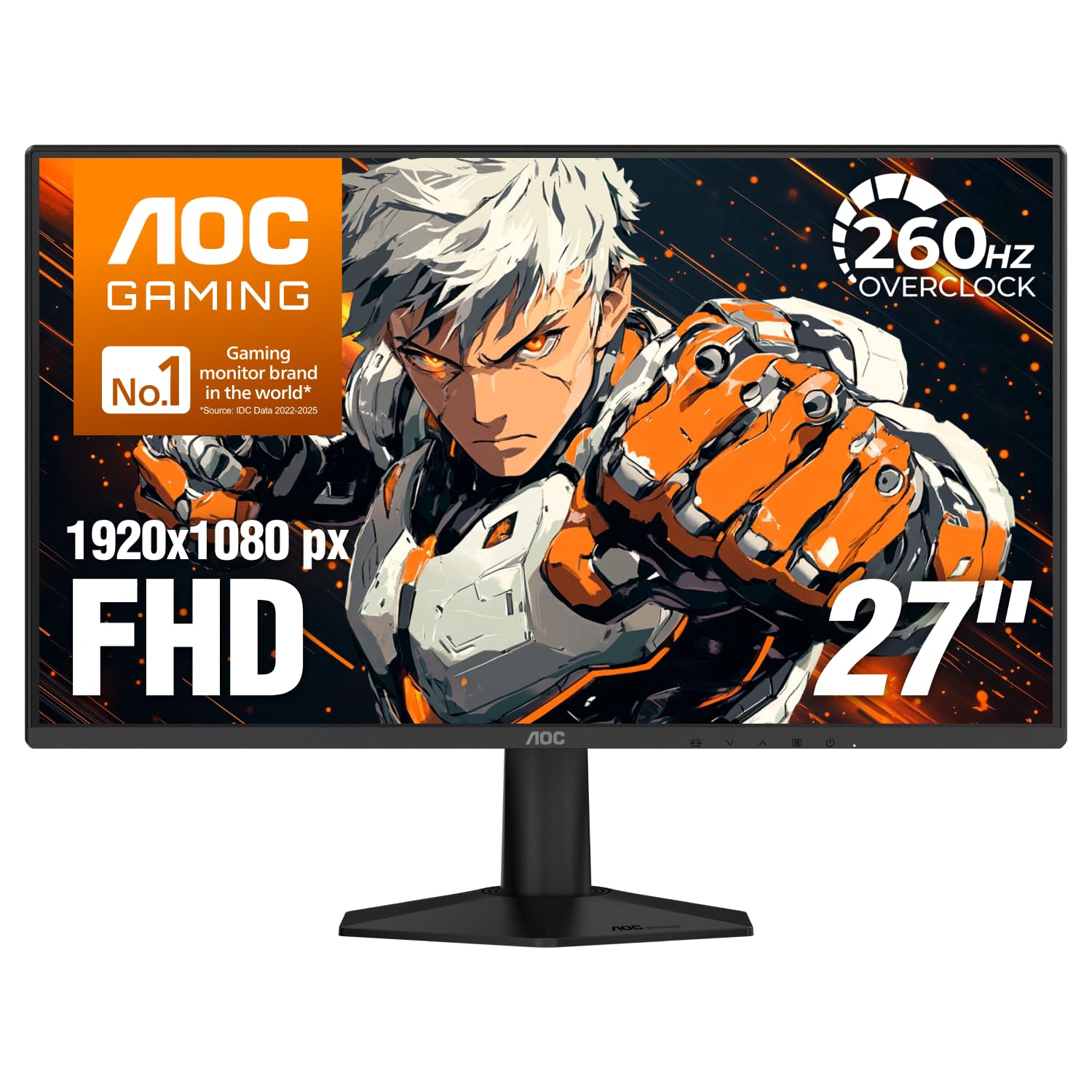 Amazon.com: AOC 27G51Z 27 inch Gaming Monitor FHD 1920x1080, 240Hz