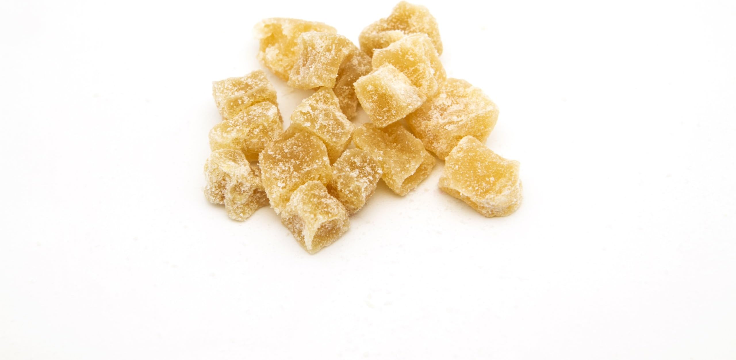 11 lb Bag Bulk Pack Crystallized Ginger Cubes 12-20mm