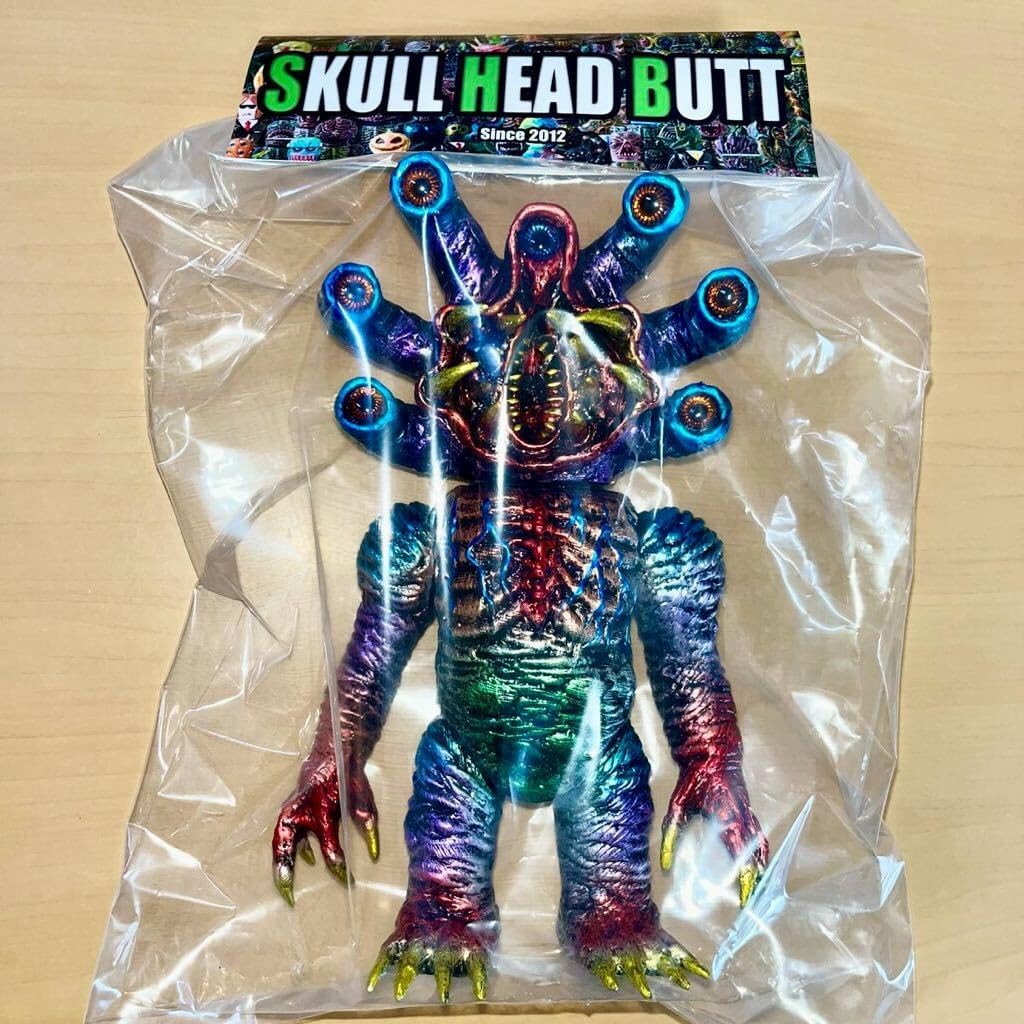 マーミット スカルヘッドバット 仮面サンダー ソフビ フィギュア