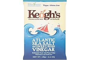 Keogh's Atlantic Sea Salt & Irish Cider Vinegar Potato Crisps