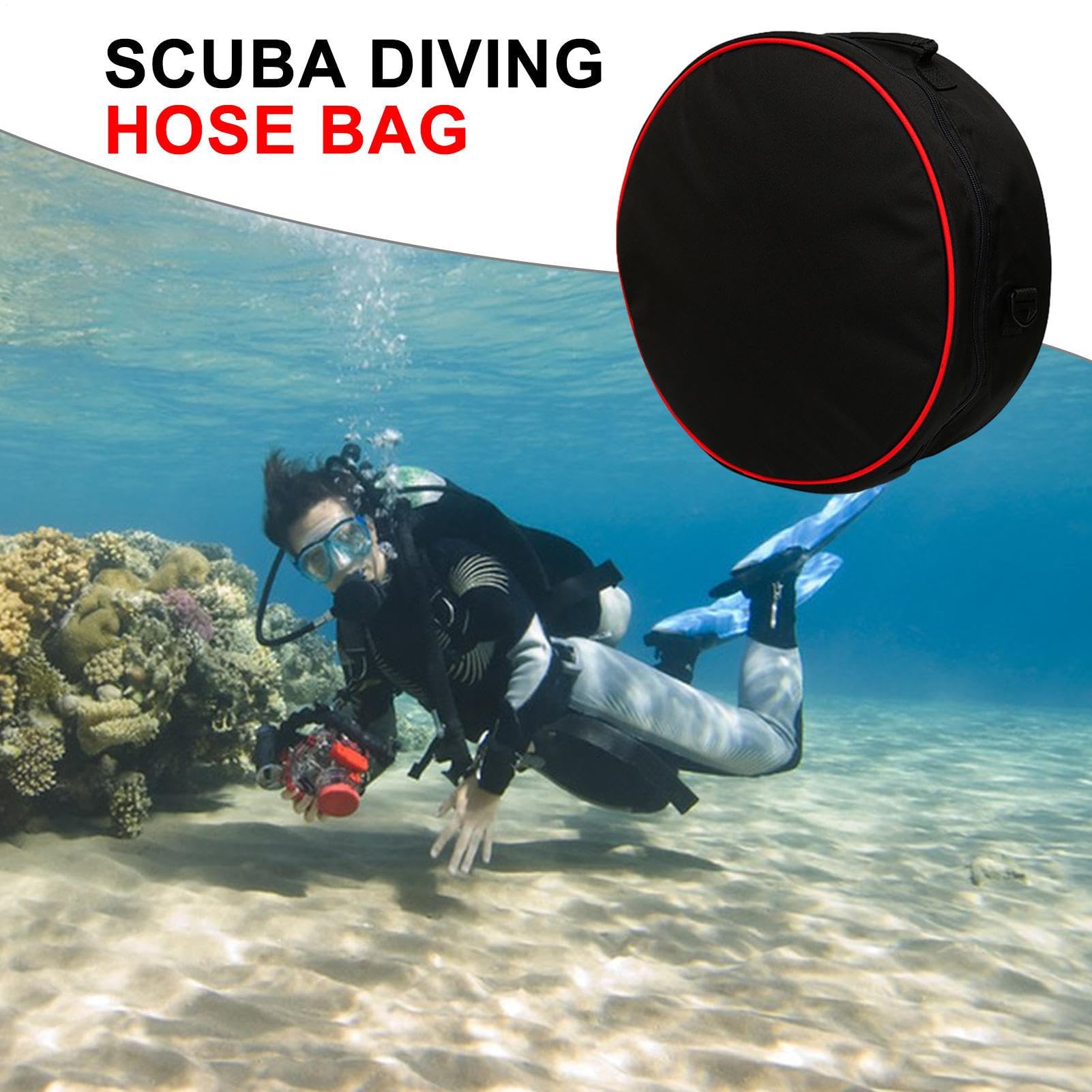 Snorkeling Snorkeling, Borsa Regolatore Scuba - Custodia Protettiva Dimmer Portatile | Snorkeling Accessors Di Conservazione, Design Cerniera Con Tracolla Desmon