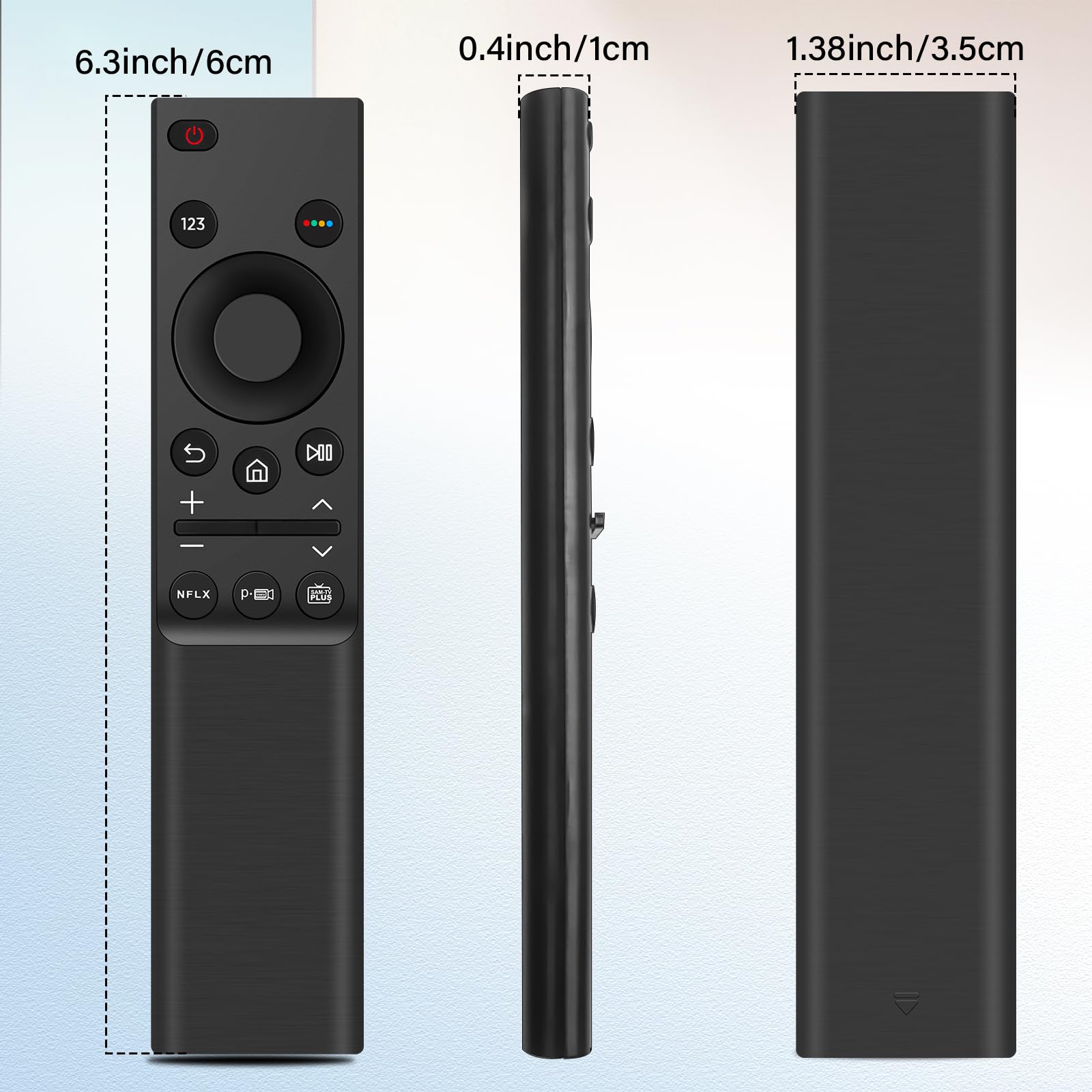 Télécommande de Remplacement BN59-01358B Compatible avec Tous Les téléviseurs Samsung LED QLED UHD SUHD HDR LCD Smart TV, Boutons Netflix, Prime Video, Samsung TV