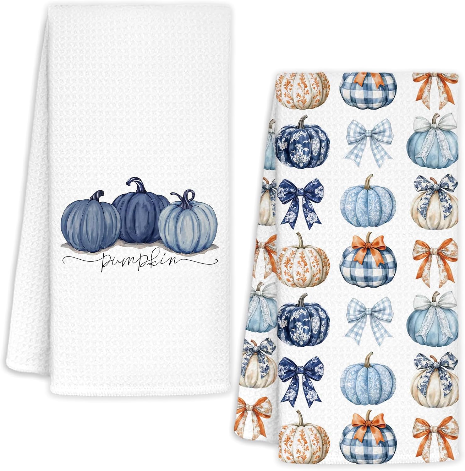 Fall Halloween Thanksgiving Christmas Gnomes Towels for Kitchen 16x24