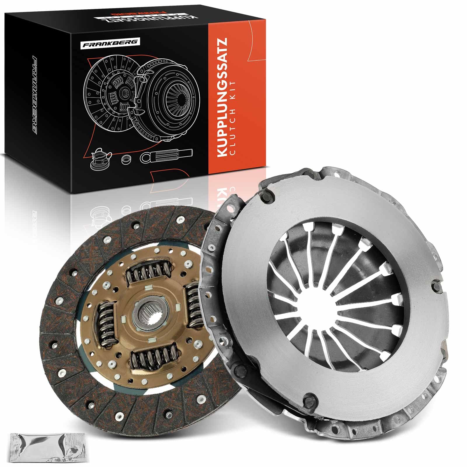 Frankberg Kit de embrague 8201184888 | Compatible con: Latitud L70, Koleos I HY, M.e.g.a.n.e II Estate KM0/1, M.e.g.a.n.e II Coupé-Cabriolet EM0/1