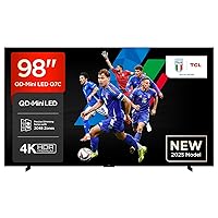 TCL 98Q7C 98 Inch QD Mini LED TV, 4K HDR Premium 2600