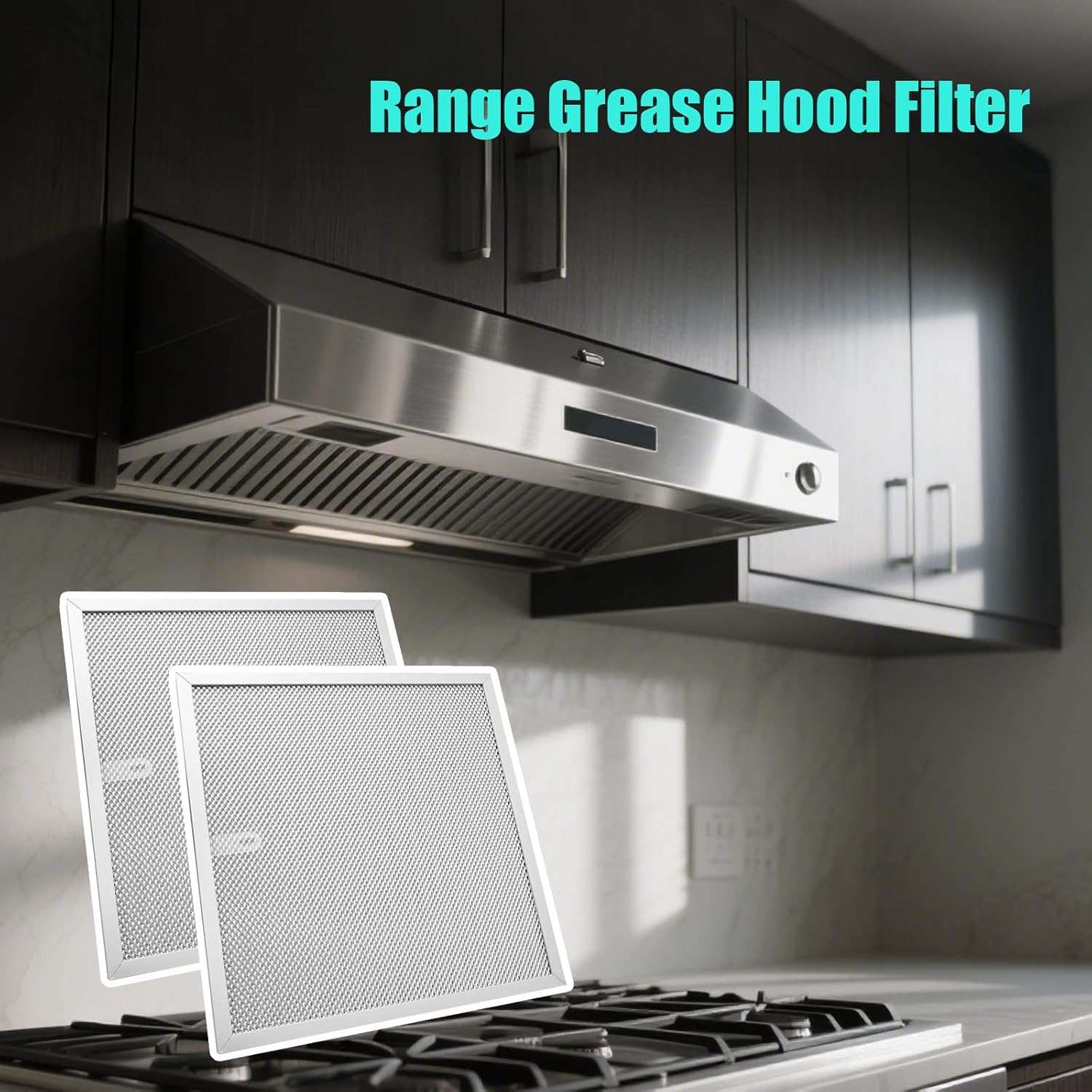S99010467 Range Grease Hood Filter Fit for Broan Nutone, Replace 99010467, 2 Pack