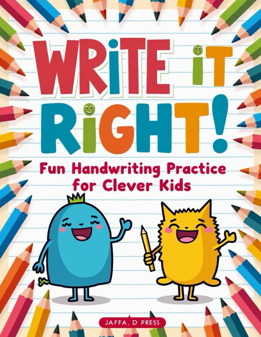 Write It Right: Writing Practice Book for Children
