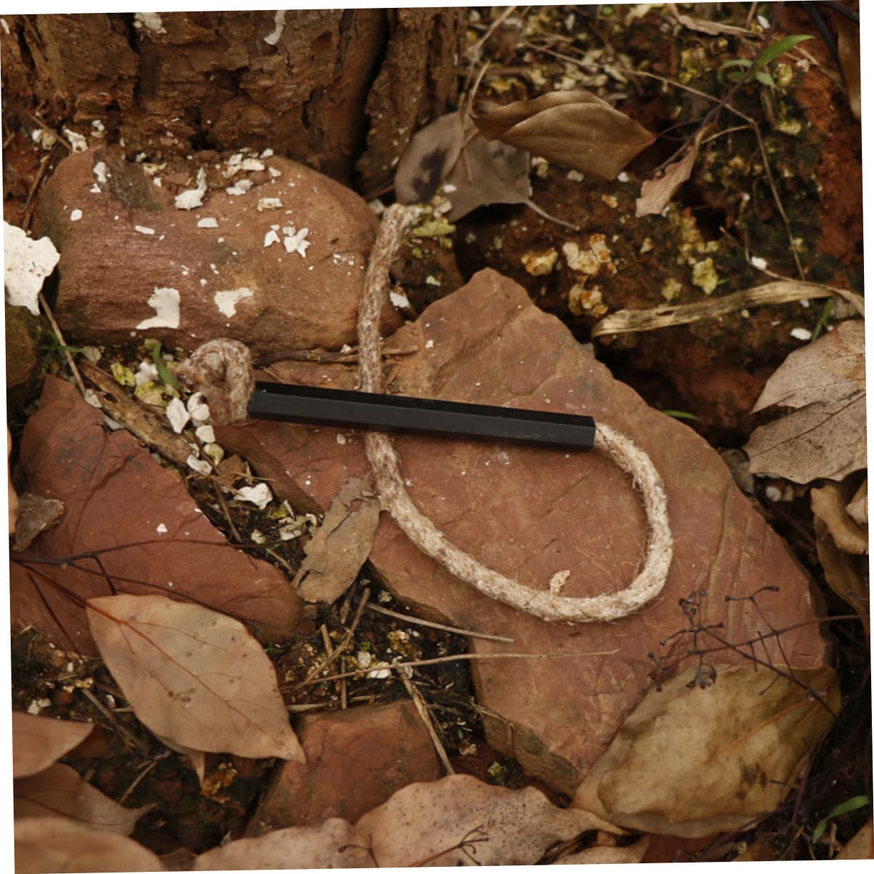 TOYANDONA 3 Sätze Anzündholz Wasserdichter Feuerstarter Wachs Docht Feuerstarter Outdoor-dochtseil Im Freien Beginnend Outdoor-campingseile Kabel Hanfseil Black 6 Stück * 3