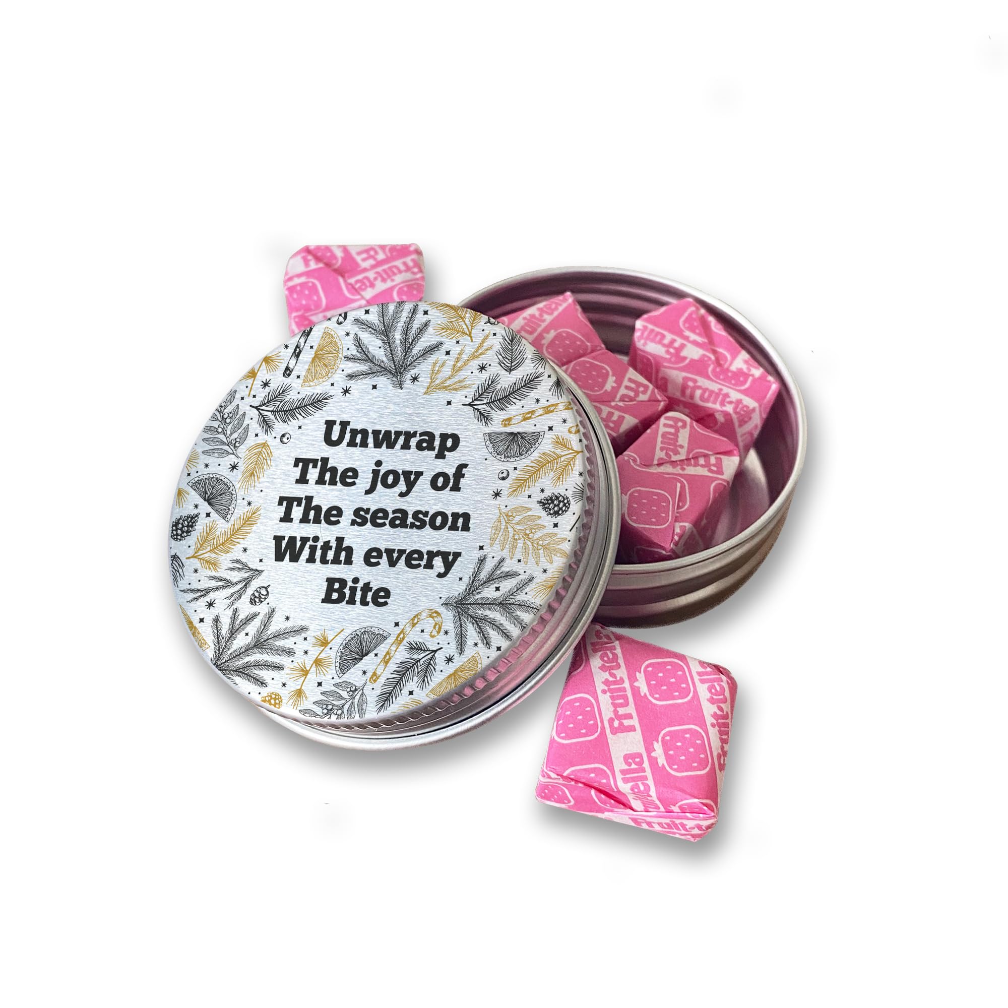 RED OCEAN Christmas Sweet Tin Stocking Filler Gift For Son Daughter, Novelty Secret Santa Gift For Colleague Friend, Best Friend Christmas Ideas Gifts For Him Her
