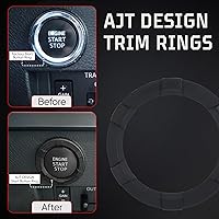 Vista 3 de Anillo de botón de arranque para Tacoma 2016-2023 / Tundra 2020-2021 - Negro