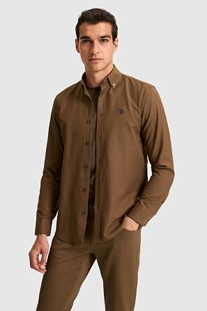 U.S. Polo Assn. Erkek Kahverengi G mlek Basic 50324708-VR029