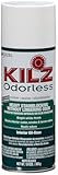 Kilz 10444 Odorless Primer, White, 13-oz. Aerosol - Quantity 1