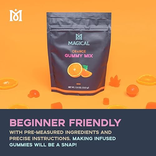 Miniatura 6 de MAGICAL BUTTER Gummy Mix - Mezcla de gelatina en polvo para caramelos masticables - Mezcla de gomita para dulces comestibles - Mezcla de polvo