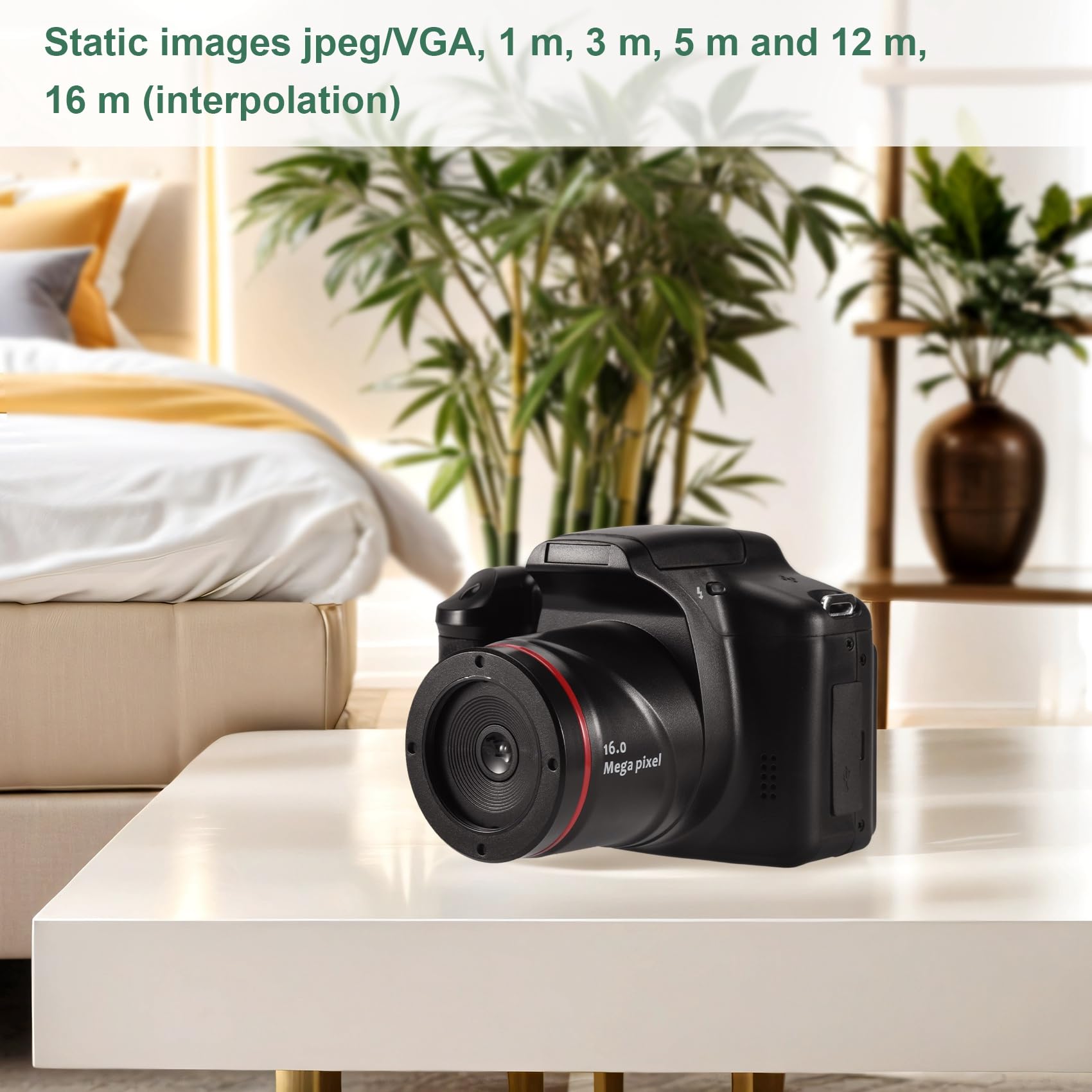 Profesjonalna kamera fotograficzna lustrzanka cyfrowa przenośny przenośny 16-krotny zoom cyfrowy 16 MP HD wyjście do selfie kamera