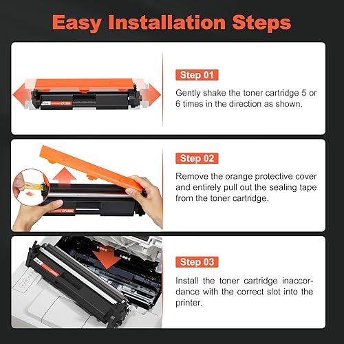 Miniatura 4 de v4ink Cartucho de tóner compatible 30X de repuesto para HP 30A 30X CF230X Toner de alto rendimiento de tinta negra con chip para uso en impresora HP